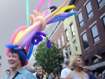 Laura Nadeau With Balloon Hat