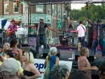 Big Sam’s Funky Nation performs at the Boogie on the Bricks